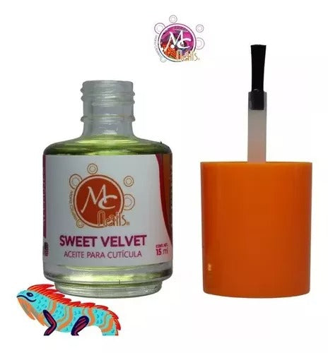 Aceite de cutícula Mc Nails Sweet Velvet 15 Ml.