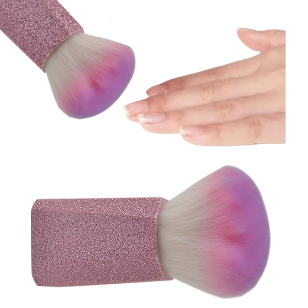 Bledo Grande Rosa Para Retiro De Polvo En Uñas Manicure