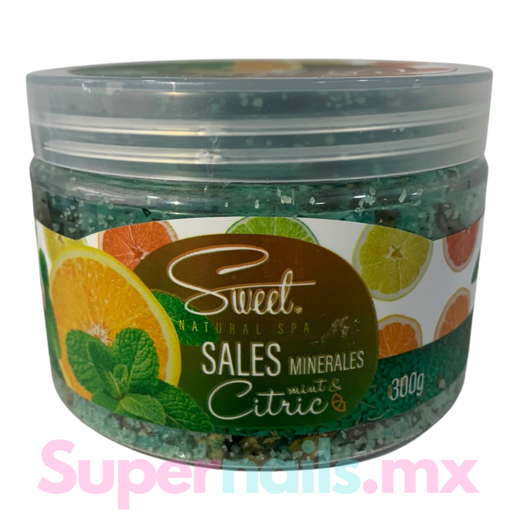 Sales Minerales Sweet Natural Mint and Citric c/ 300 gr