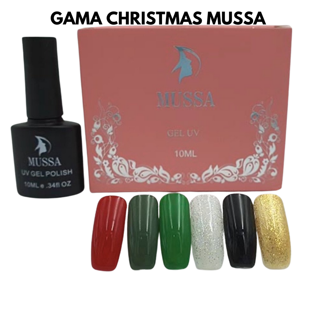 Gelish marca Lé MUSSA Gama CHRISTMAS c/6pz