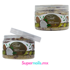 Sales minerales pedicure & manicure Sweet Natural Coconut Sun c/300gr