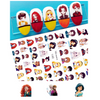 Stickers princesas Disney Anime diferentes diseños (139,140)