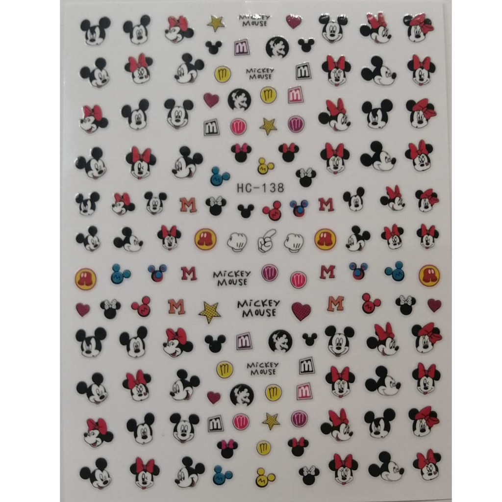 Stickers Calcamonias de Disney 1 Pieza Varios Diseños a Escoger