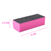 Block Pulidor Buffer Rosa paquete con 10 piezas