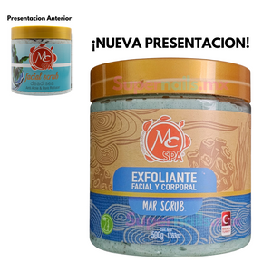 Exfoliante Facial Y Corporal 500g Mc Spa Mar. MC Nails
