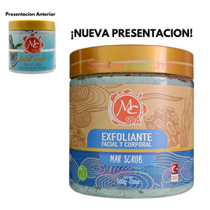 Exfoliante Facial Y Corporal 500g Mc Spa Mar. Mc Nails