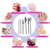 Kit de 7 Puntas para Drill pulidor de uñas con base