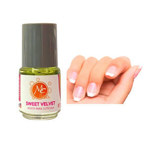 Aceite de cutícula Mc Nails Sweet Velvet 15 Ml.