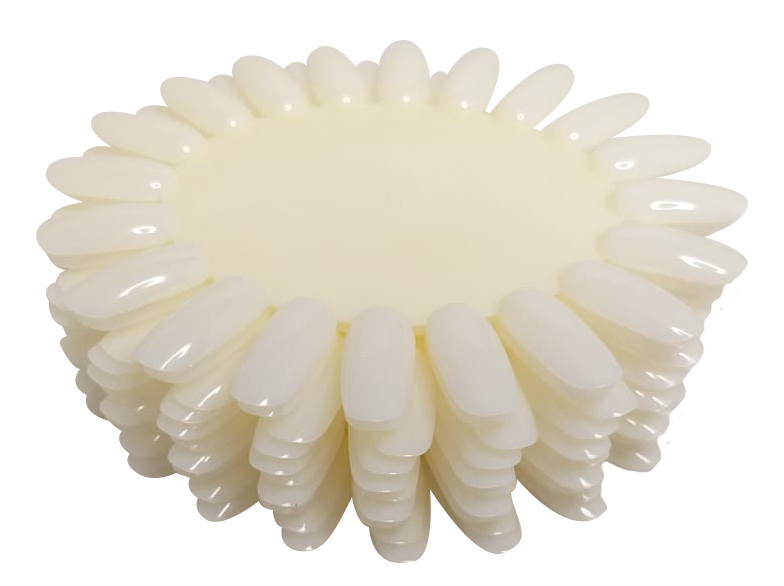 Muestrario Redondo Natural o Cristal Paquete con 10 Piezas