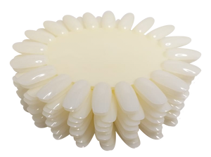 Muestrario Redondo Natural o Cristal Paquete con 10 Piezas