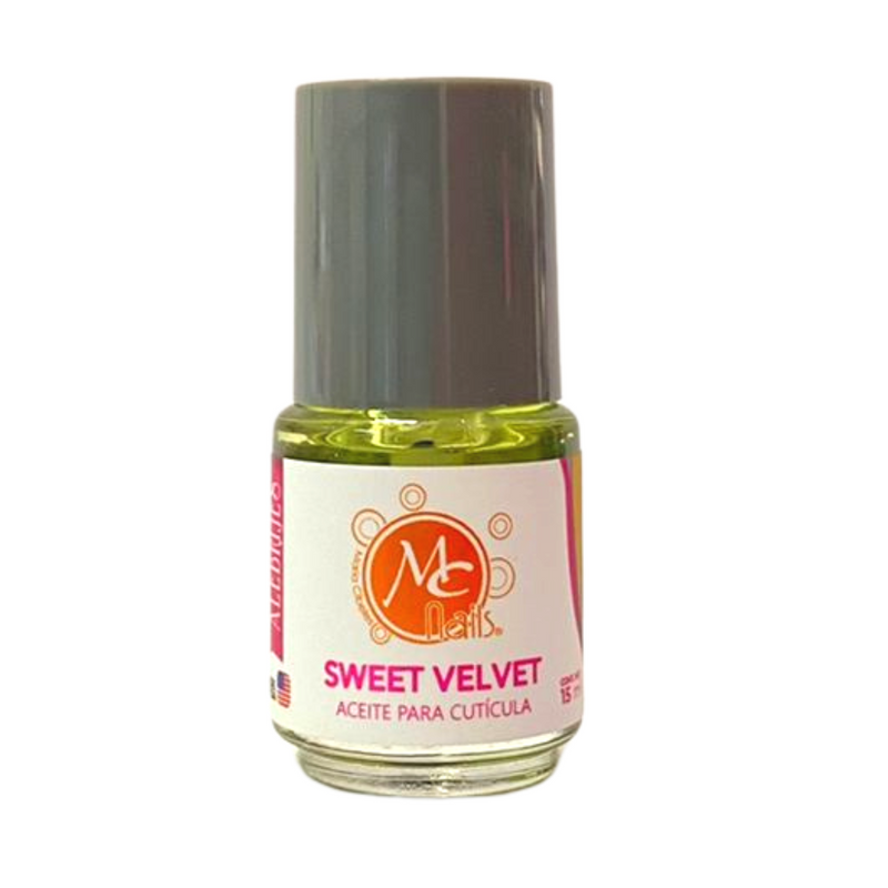 Aceite de cutícula Mc Nails Sweet Velvet 15 Ml.